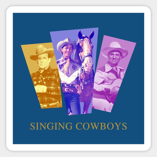 The Singing Cowboys Sticker by PLAYDIGITAL2020